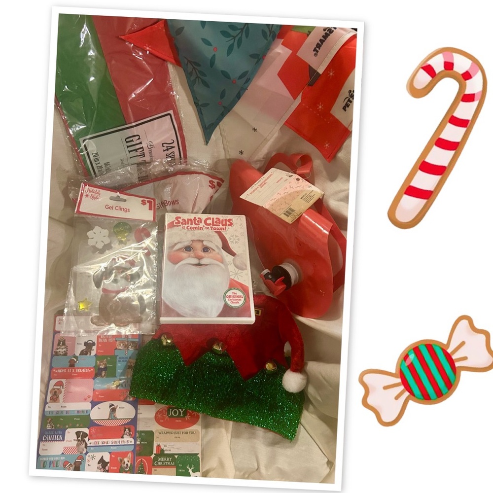 Festive Christmas Party Supplies Set